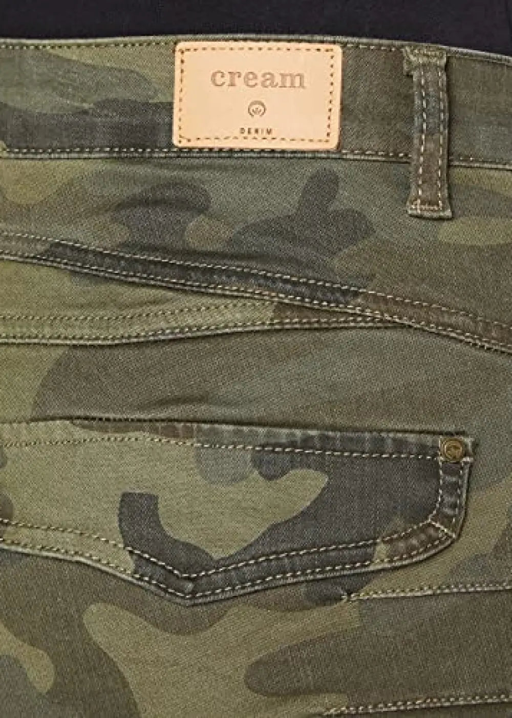 Armykuosi reisitaskuhousut cream anina | housut