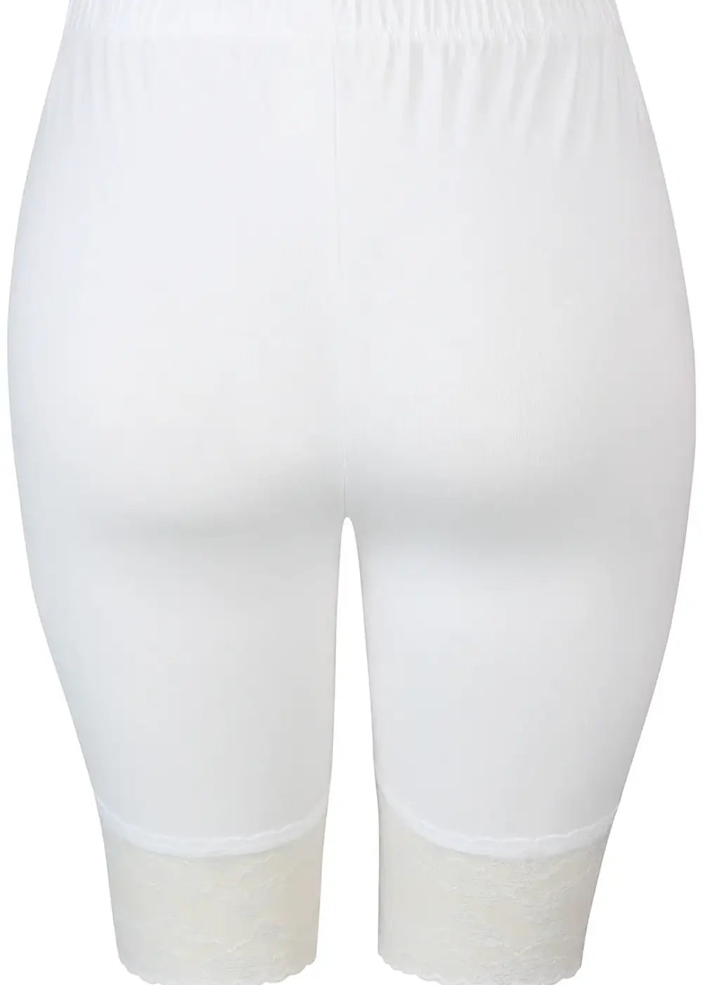 Biker pitsishortsit zeze malus 889 valkoinen | caprit ja shortsit