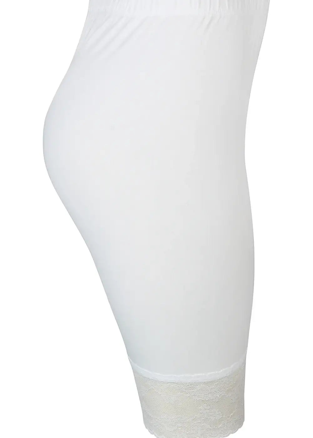 Biker pitsishortsit zeze malus 889 valkoinen | caprit ja shortsit