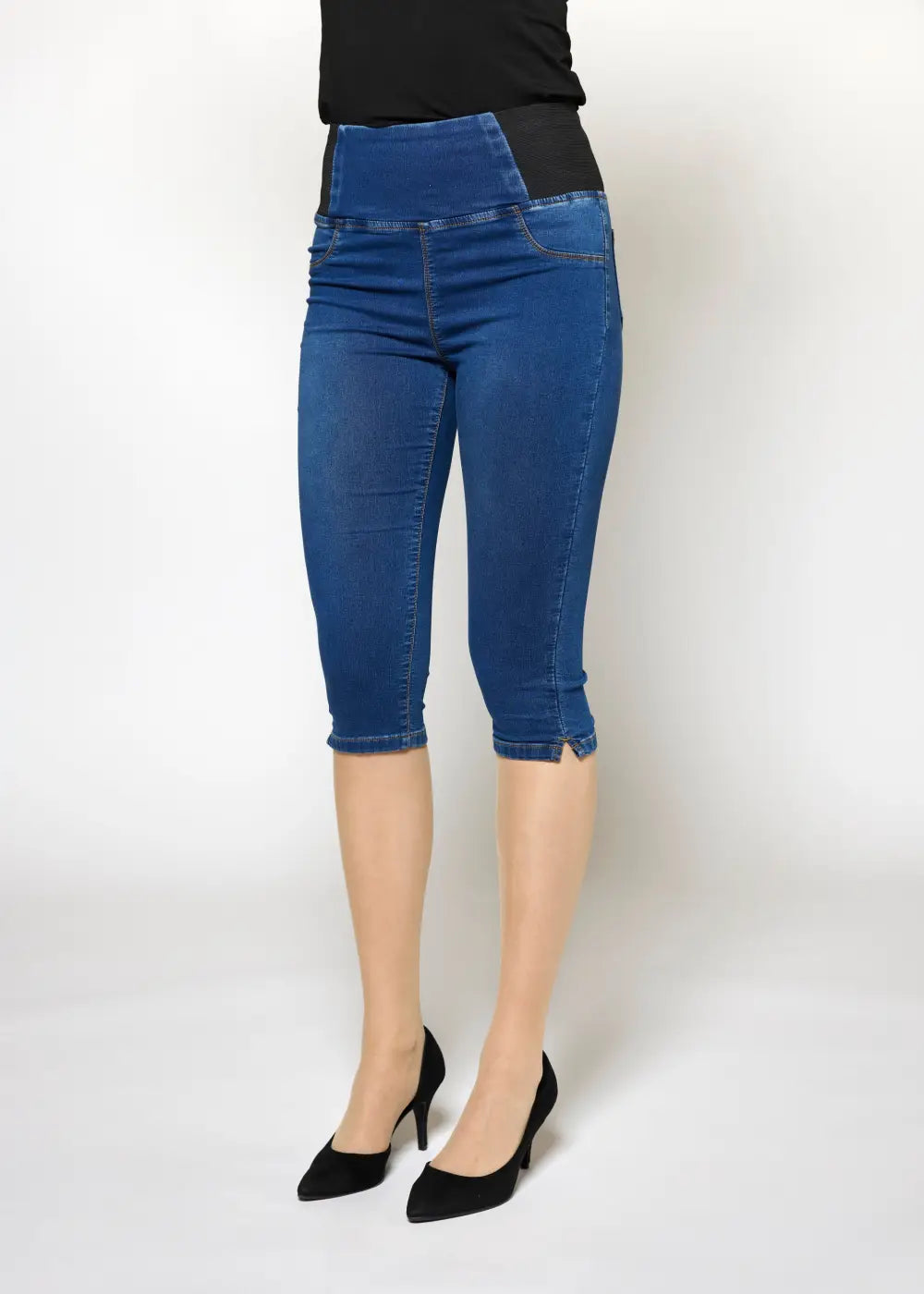 Capri farkku pixie 387 zeze sininen 0424 - caprit ja legginsit