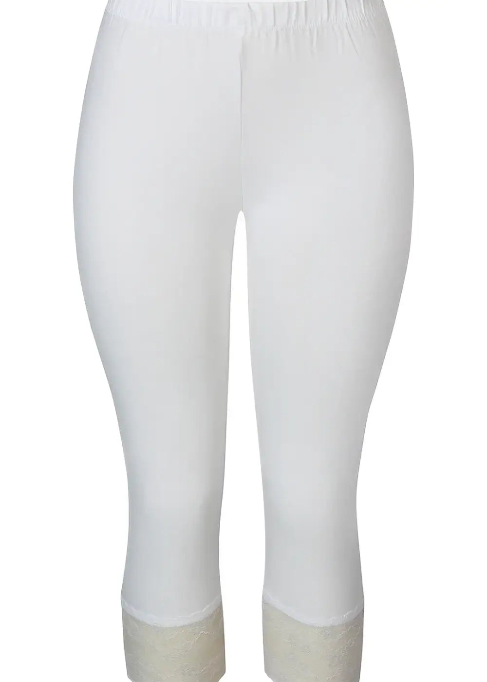 Capri zeze malus 616 pitsilahje valkoinen 0425 - caprit ja shortsit