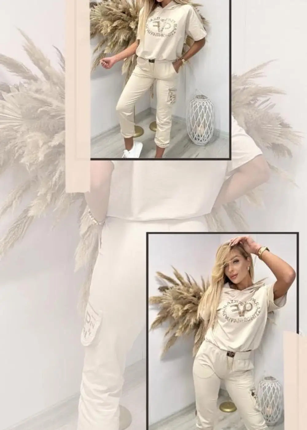 Collegesetti paparazzi number 1429 beige - paparazzi