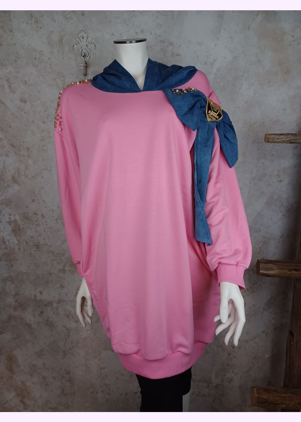 Collegetunika paparazzi 1634 pinkki 1023 - college