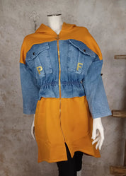 Collegetunika paparazzi 1636 oranssi 1023 - college