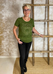 Farkku mapp angel fit musta 0924 - farkku