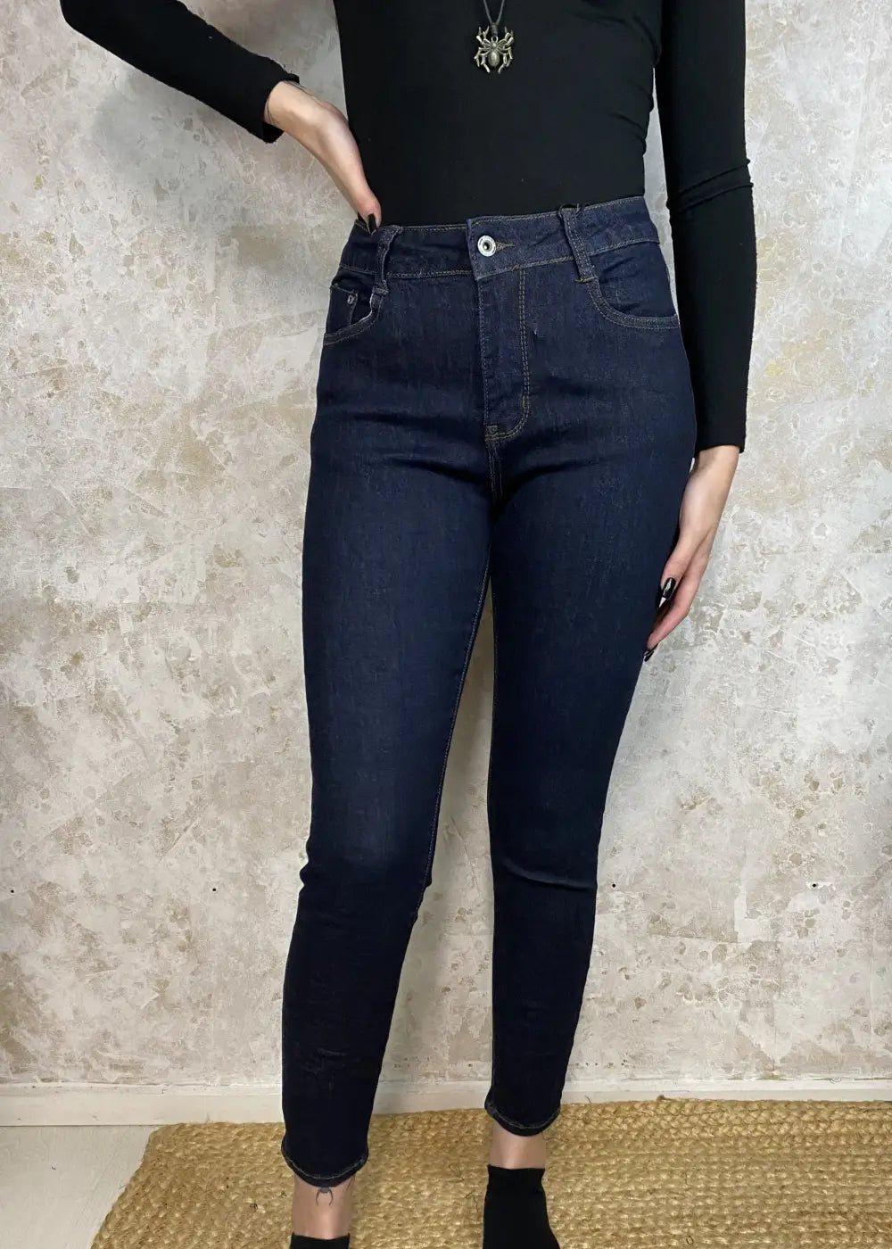 Farkku mapp bow rusetti tummapesu 66cm - farkku