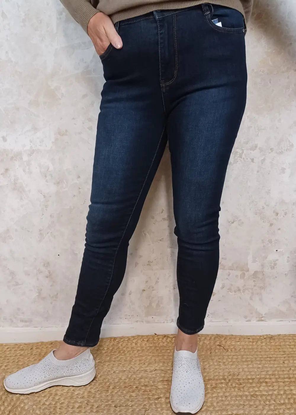 Farkku mapp bow rusetti tummapesu - farkku