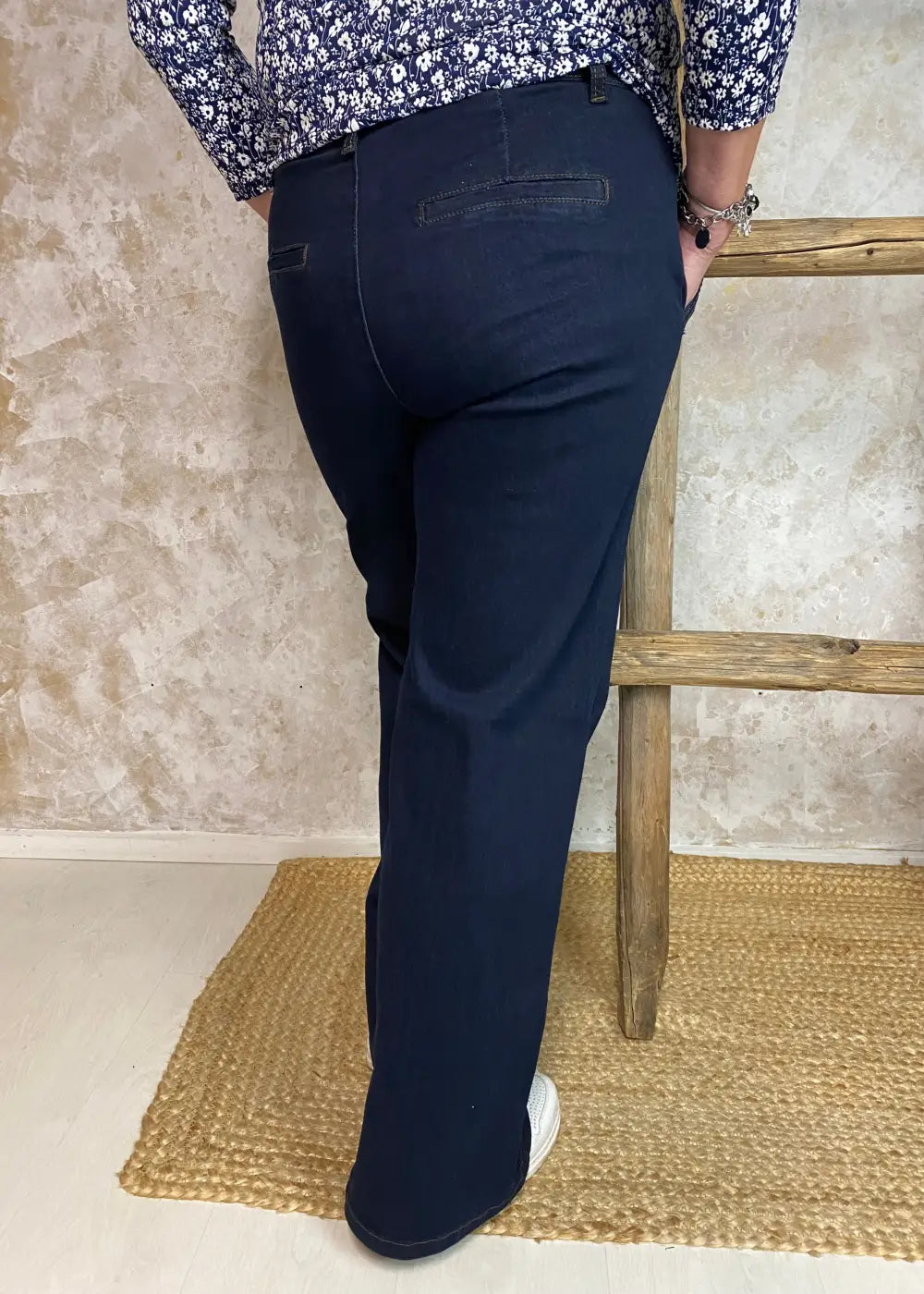 Farkku mapp chino flare dark 0225 | farkku