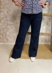 Farkku mapp chino flare dark 0225 | farkku