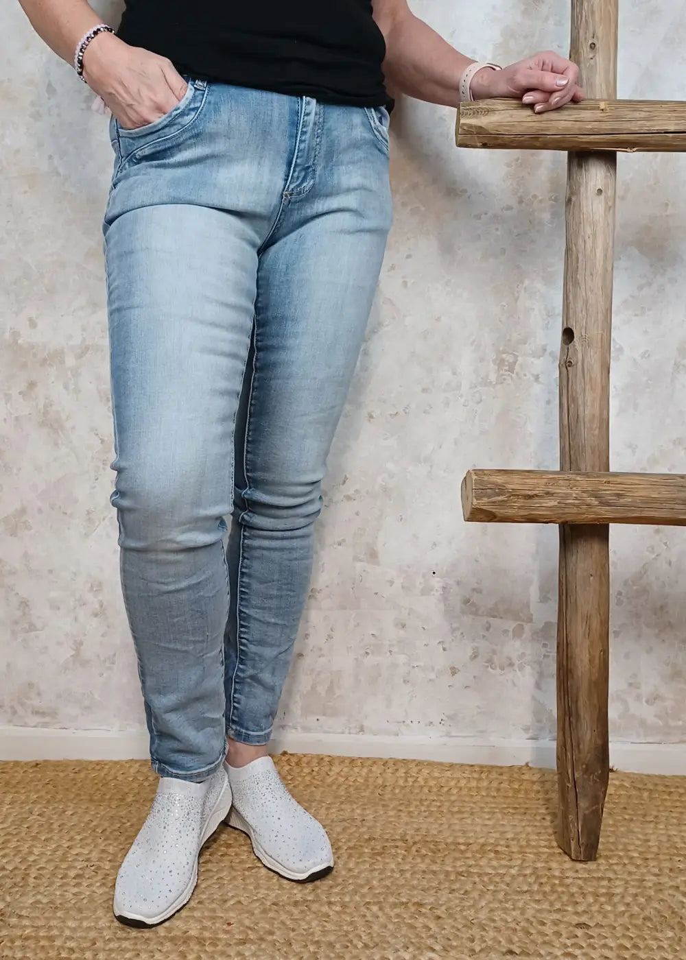 Farkku mapp patti vaalea 8984 lahje 76 - farkku