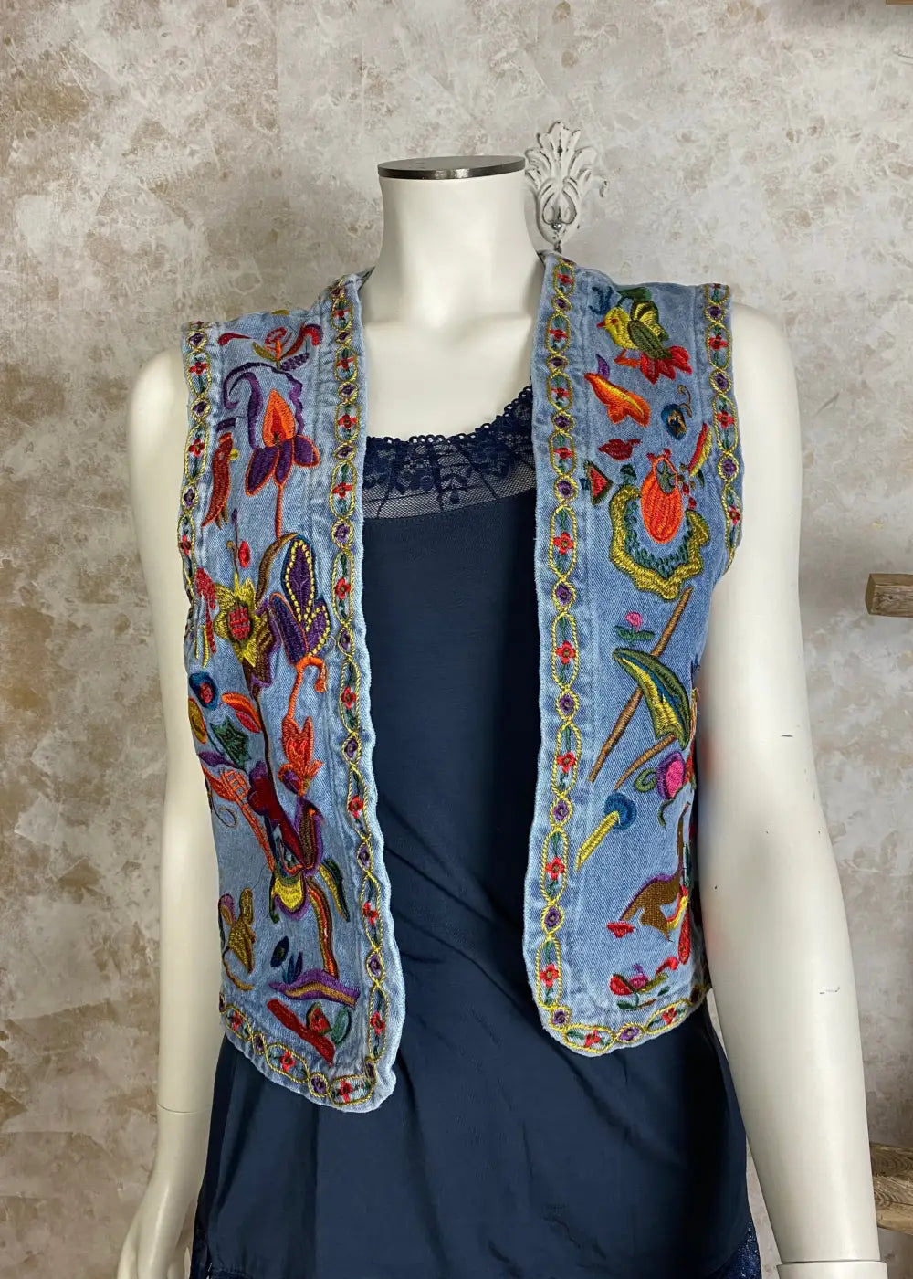 Farkkuliivi gala sininen 0424 - takki