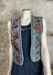 Farkkuliivi gala sininen 0424 - takki