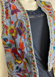 Farkkuliivi gala sininen 0424 - takki