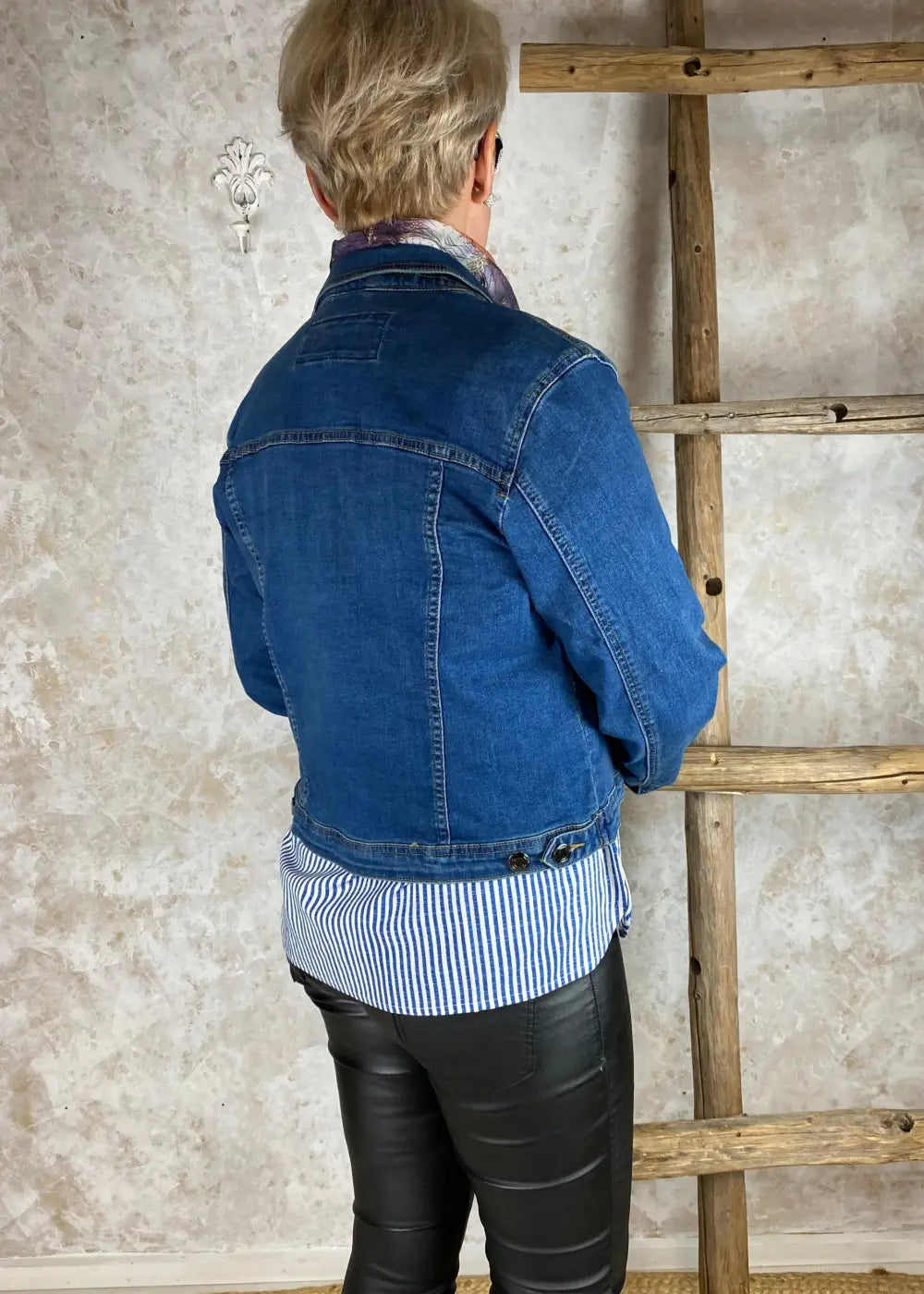 Farkkurotsi zeze eda sininen 0324 - takki