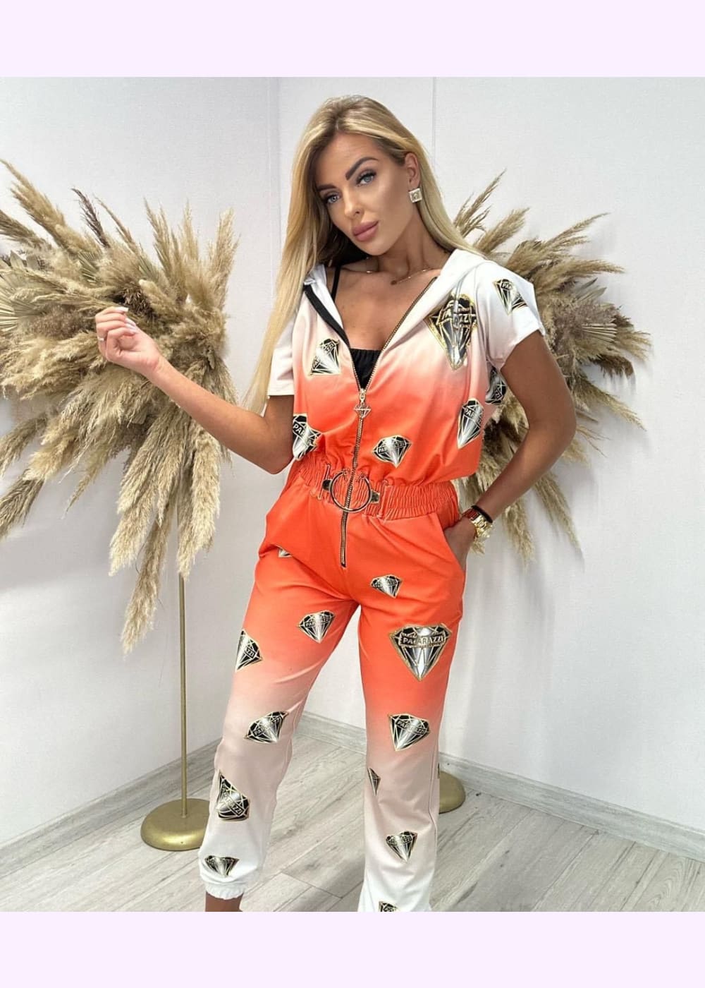 Haalari paparazzi number 44 oranssi - paparazzi