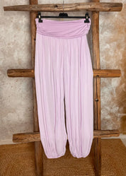 Haaremihousut eri värejä 0525 - vaalea lila - housut