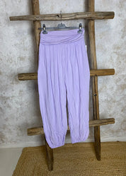 Haaremihousut eri värejä 0525 - lila - housut