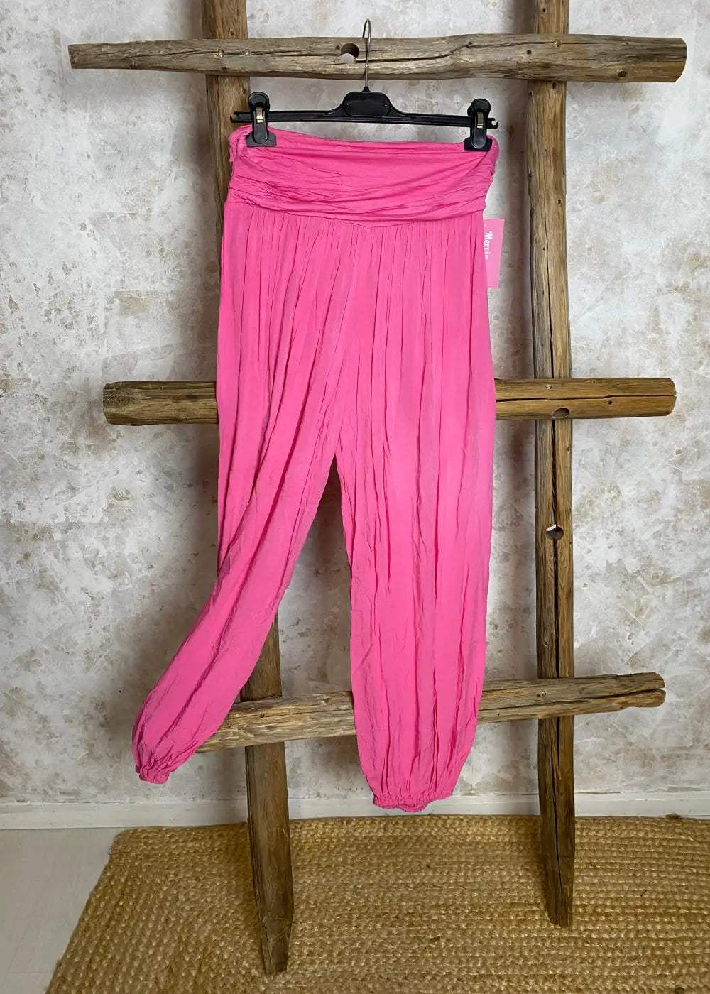 Haaremihousut eri värejä 0525 - pinkki - housut