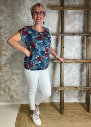 Housu mapp bow rusetti 66cm valkoinen 0424 | housut