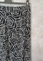 Housu nantes mustavalkoinen - housut