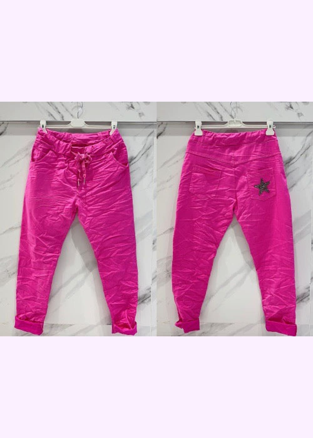 Housut flashstar eri värejä - pinkki - housut