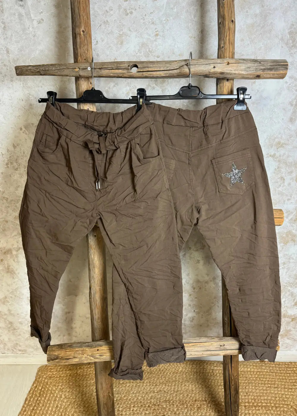 Housut flashstar eri värejä | ruskea | housut