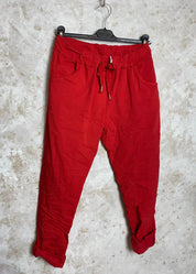 Housut flashstar eri värejä | punainen | housut