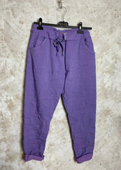 Housut flashstar eri värejä | lila | housut