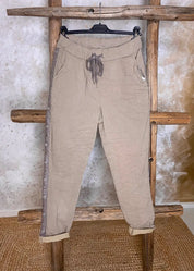 Housut round cl eri värejä | taupe | housut