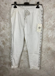 Housut round cl eri värejä | valkoinen | housut