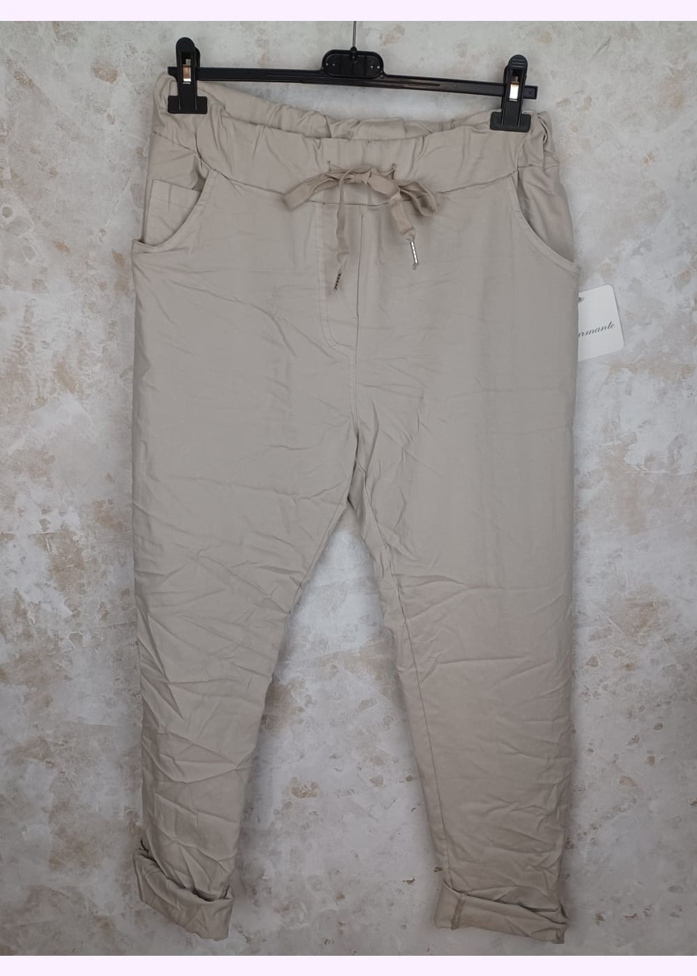 Housut siria xxl eri värejä - beige - housut