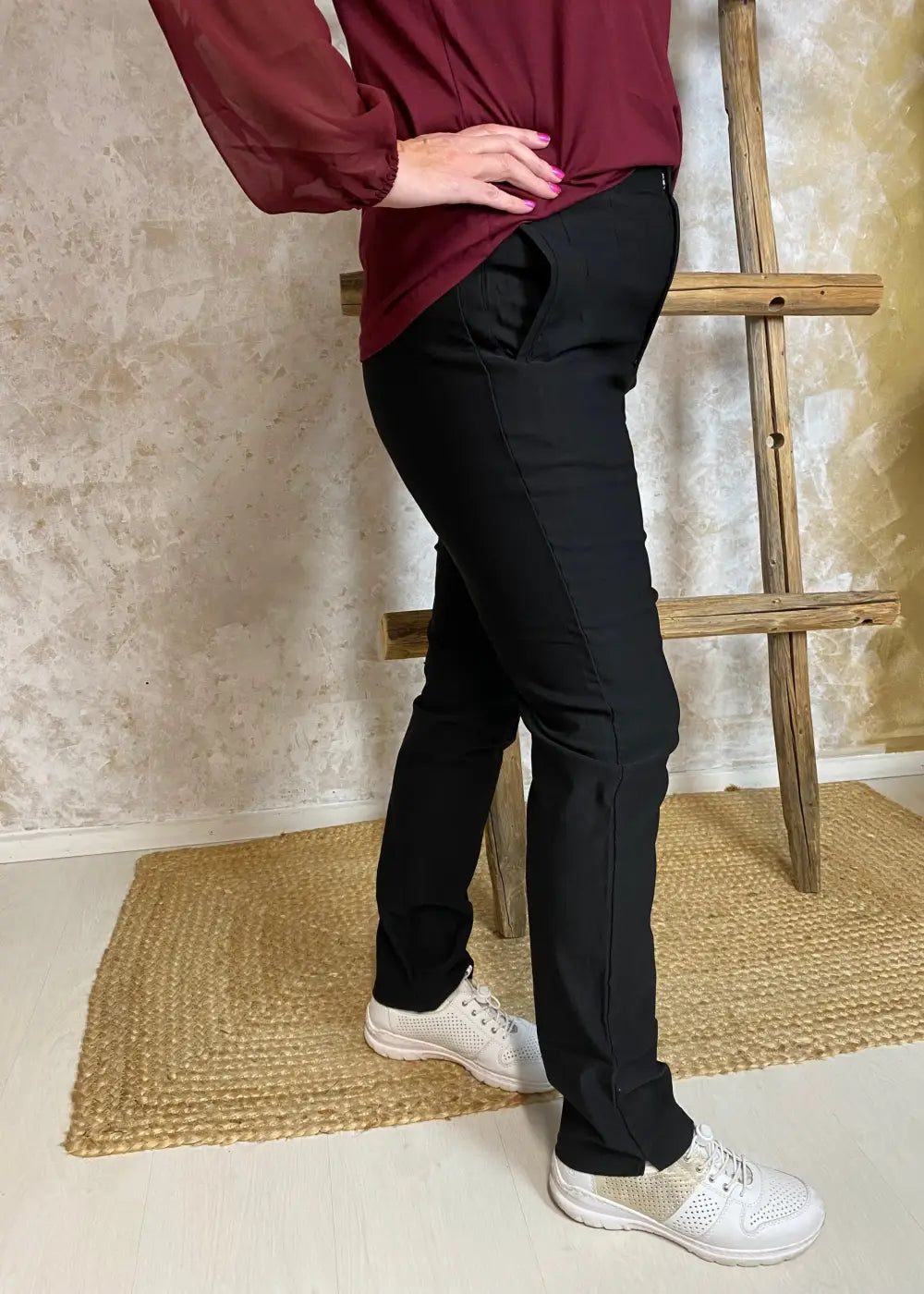 Housut zeze ritt 390 musta 0924 - housut