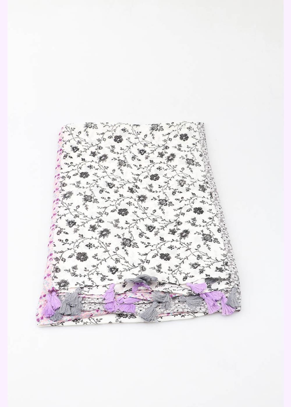 Huivi festoon fa 3534 eri värejä - grey - asuste