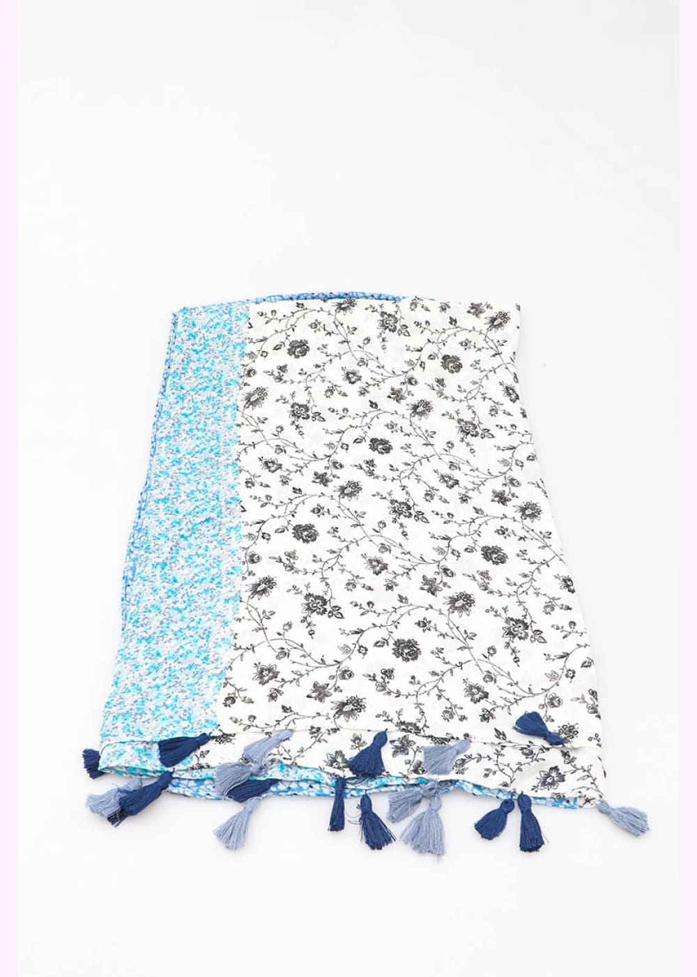 Huivi festoon fa 3534 eri värejä - blue - asuste