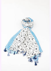 Huivi festoon fa 3534 eri värejä - asuste