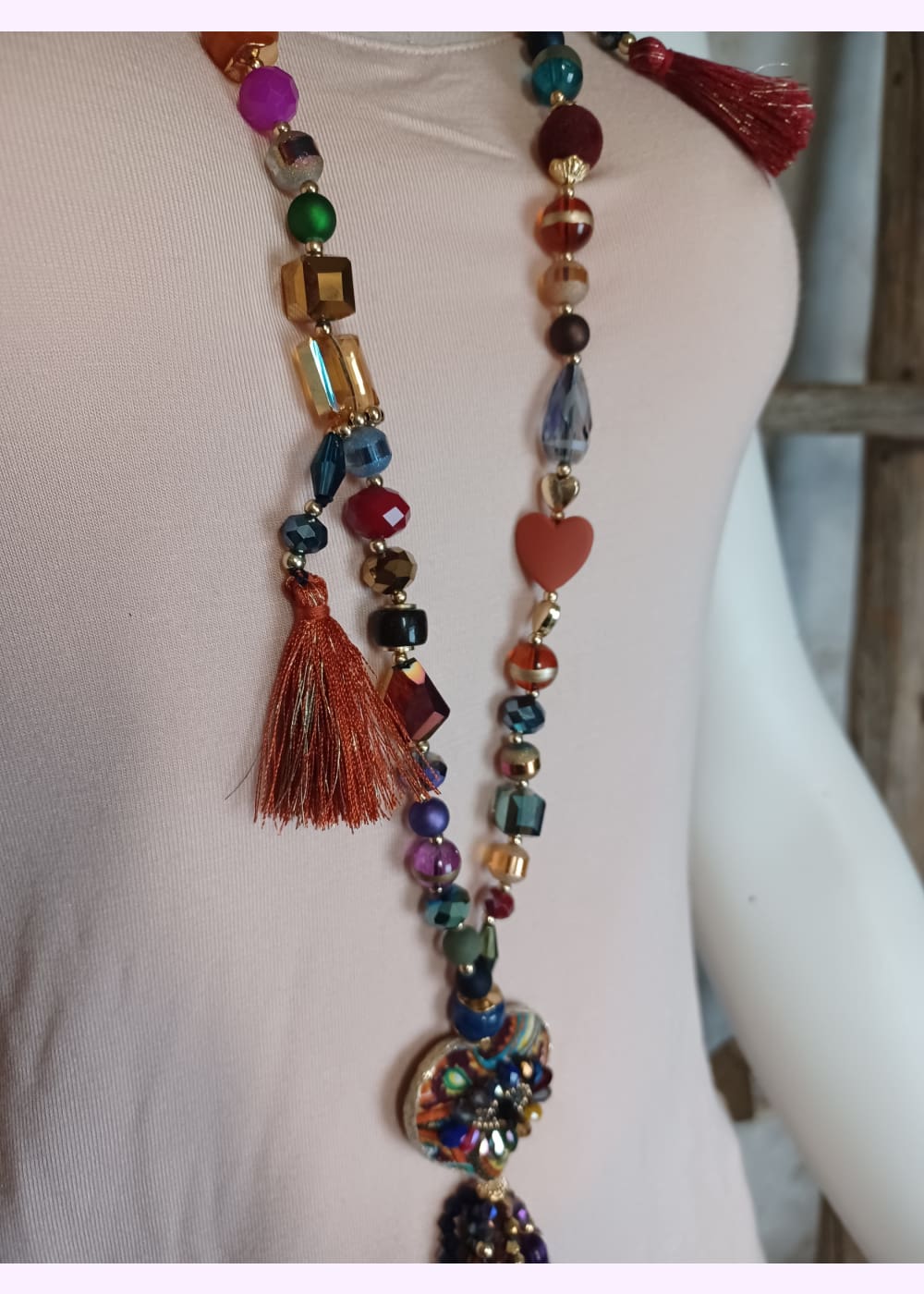 Kaulakoru hearteye multicolour - korut