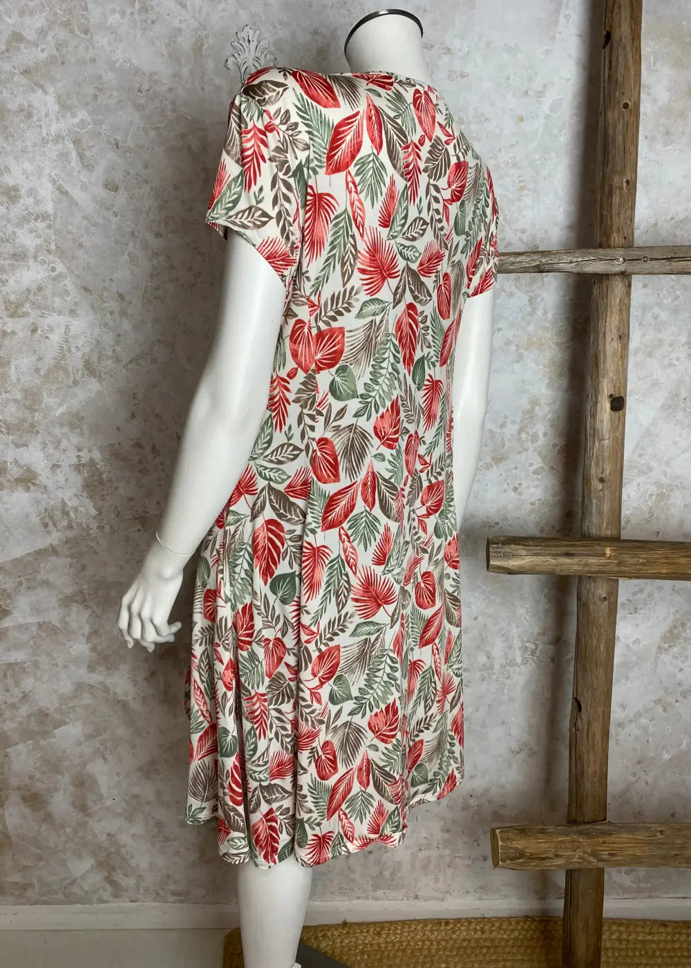 Mekko jy betty punaruskea 0625 | mekko
