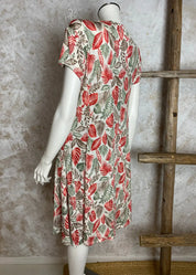 Mekko jy betty punaruskea 0625 | mekko