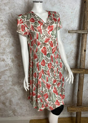 Mekko jy betty punaruskea 0625 | mekko