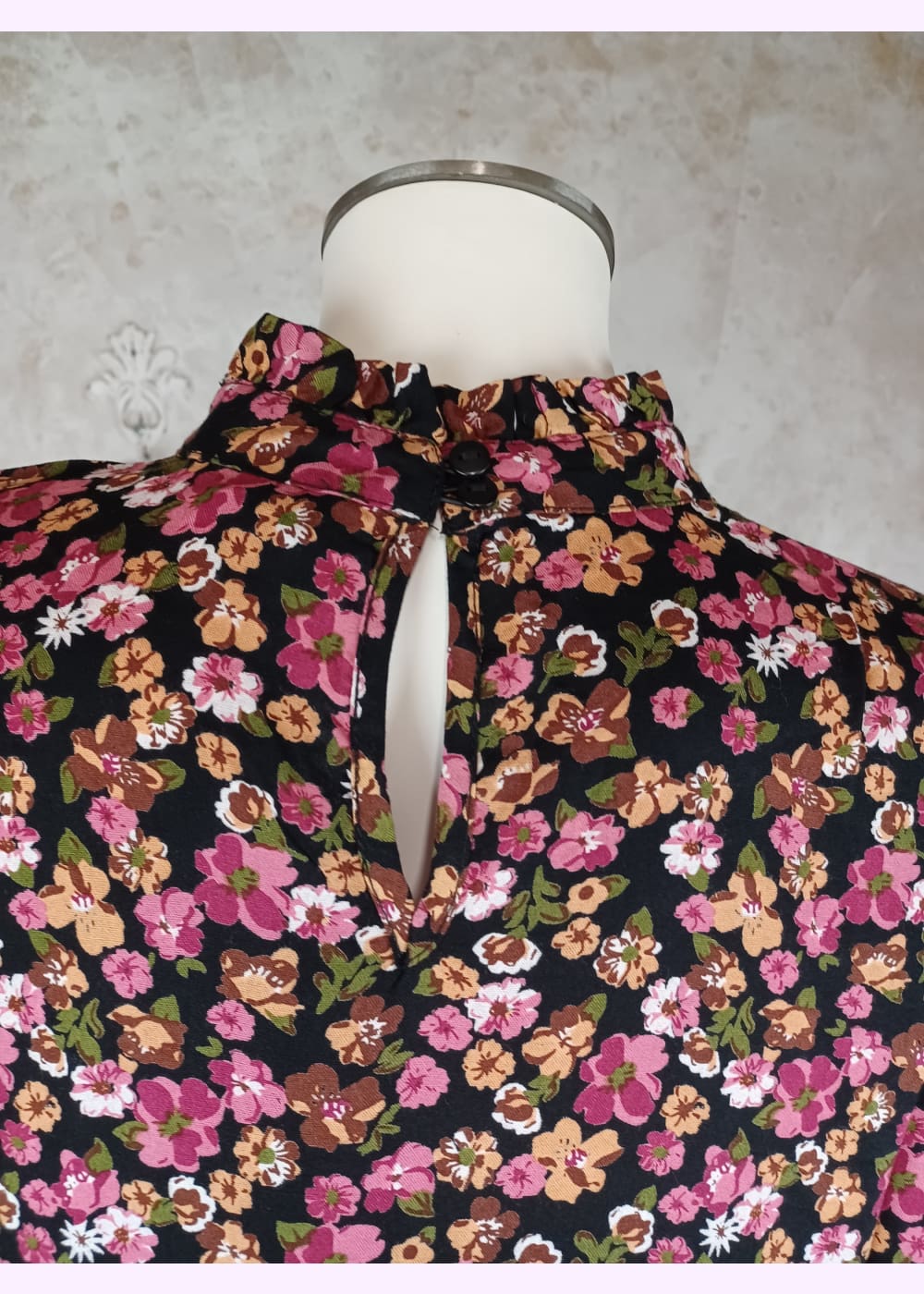 Mekko mapp rose värikäs 0923 - mekko
