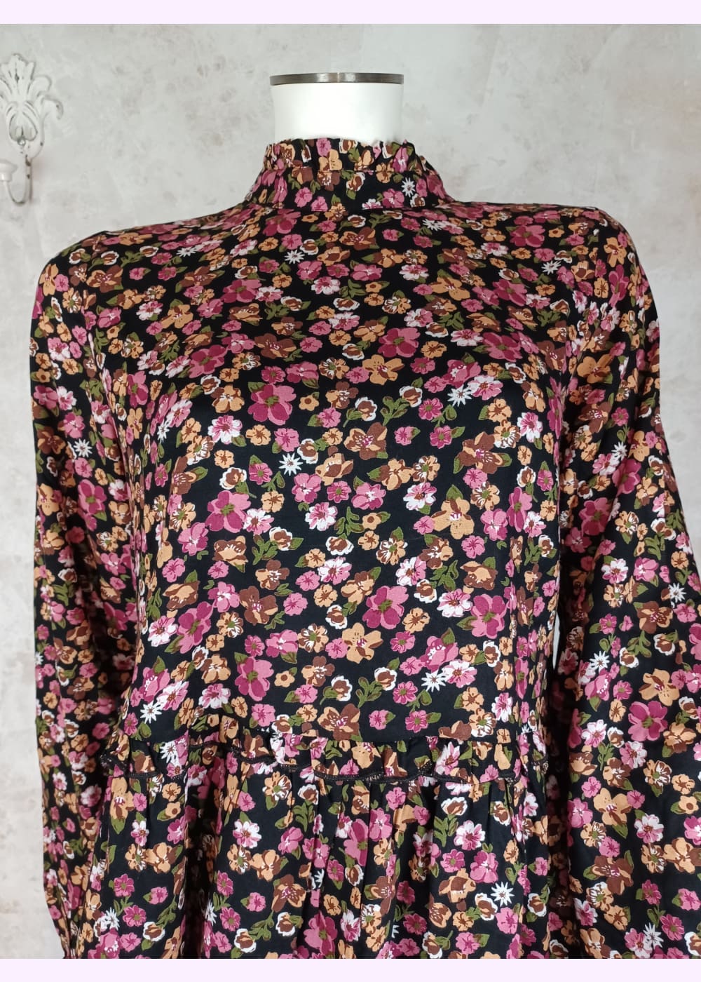 Mekko mapp rose värikäs 0923 - mekko