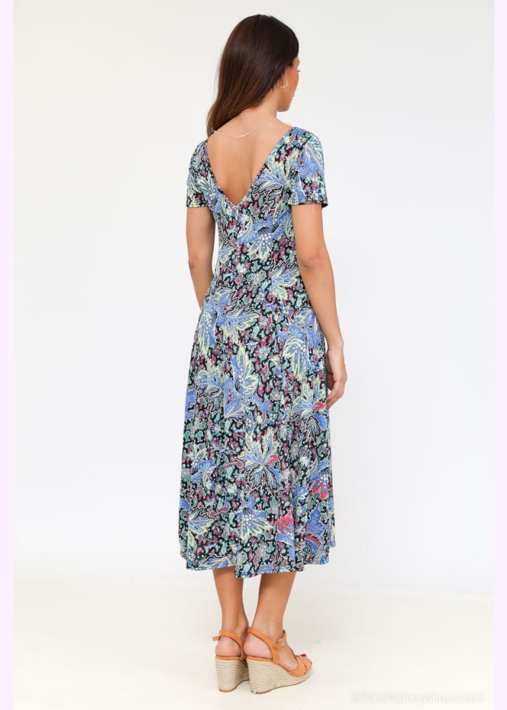 Mekko midi jy hazel sininen - mekko
