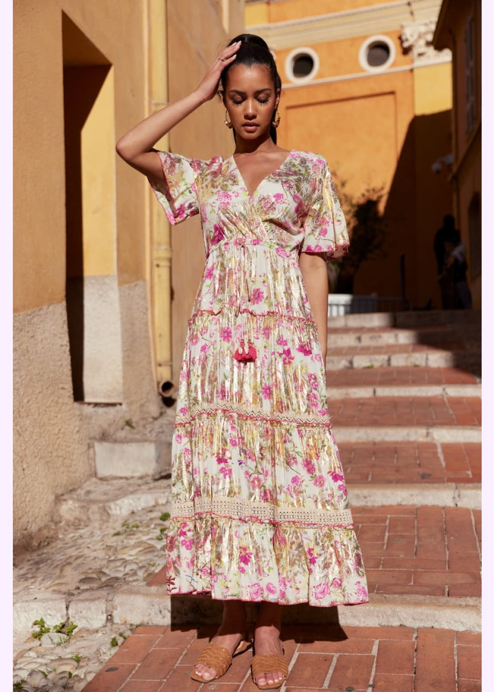 Mekko pinkgold pinkki - mekko