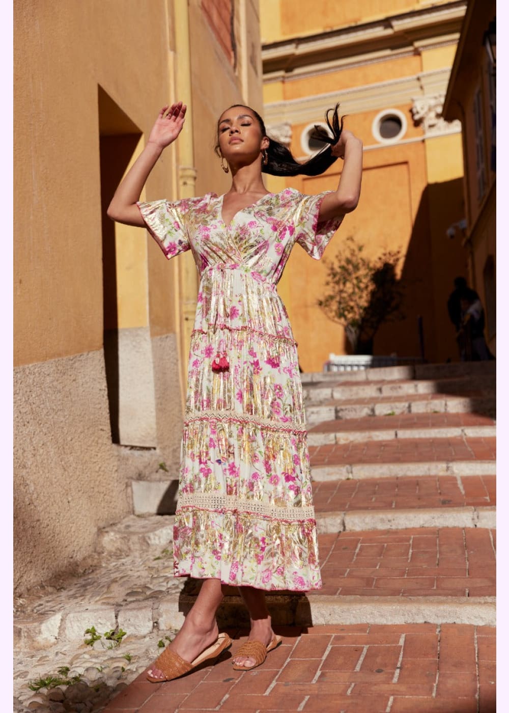 Mekko pinkgold pinkki - mekko