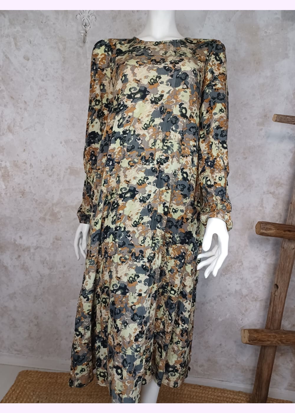 Mekko zeze cinna 979 vihreäharmaa 0923 - mekko