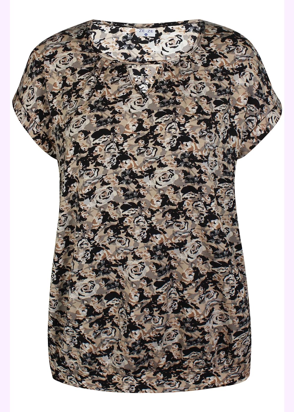 Paita zeze kaela 578 beige 0325 - pusero