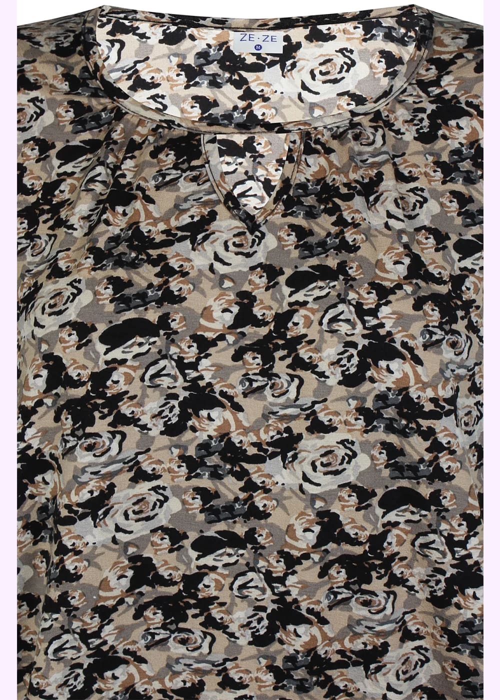 Paita zeze kaela 578 beige 0325 - pusero