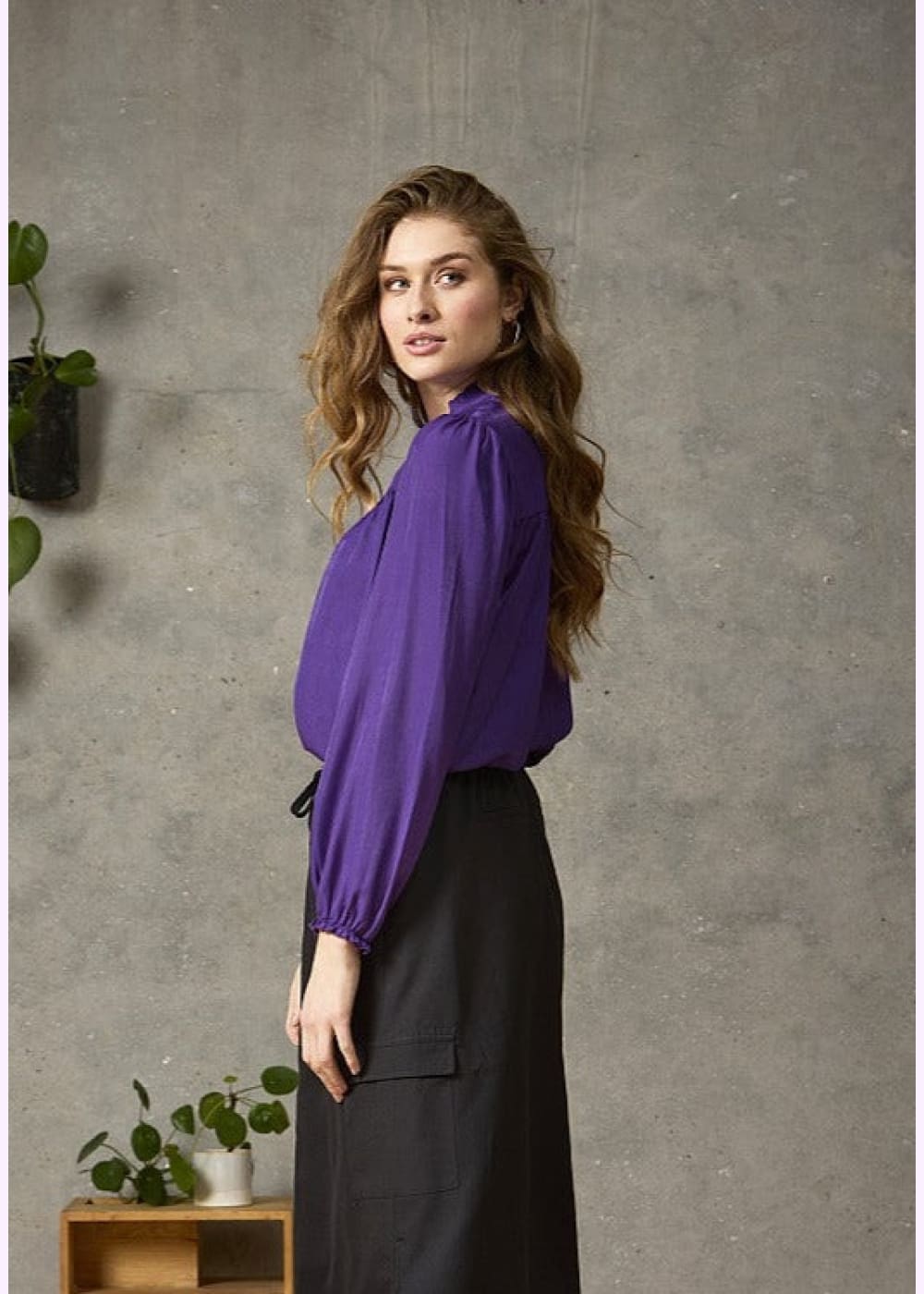 Paitapusero zeze amira 561 violetti 0723 - pusero
