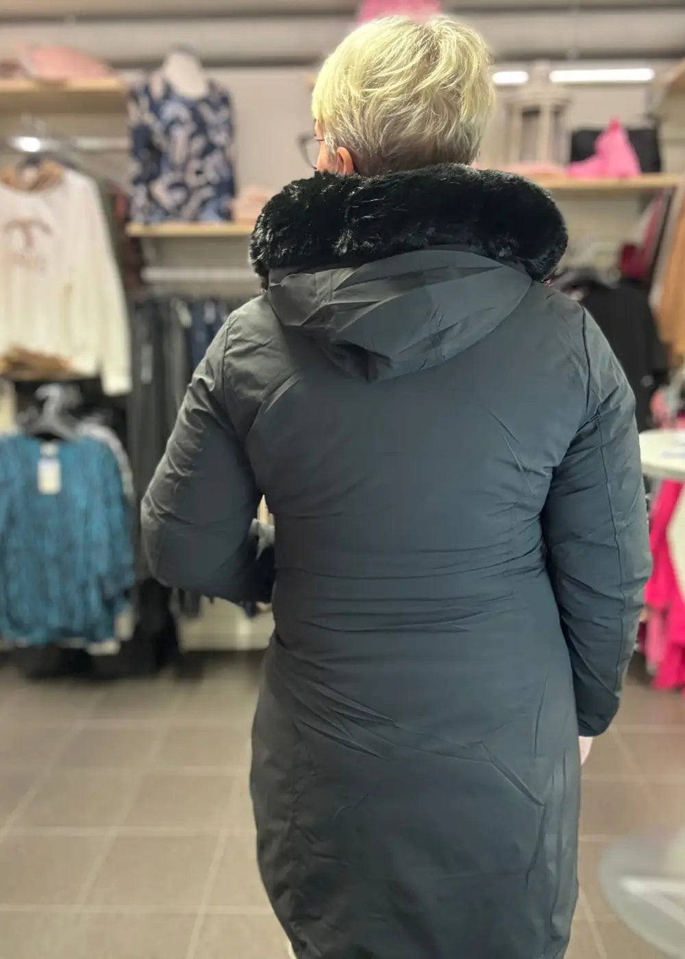 Toppatakki z&z madie musta 1024 kääntötakki - takki