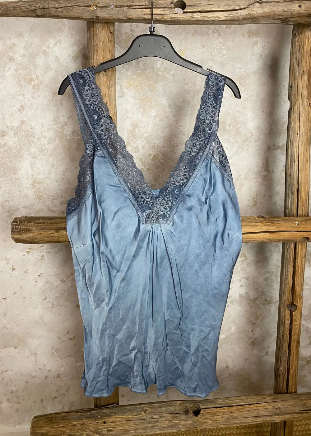 Toppi denisse pluskoko eri värejä 0924 - vaaleansininen - toppi